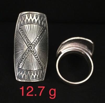 Thai Karen Hill Tribe Silver Ring 20RR209
