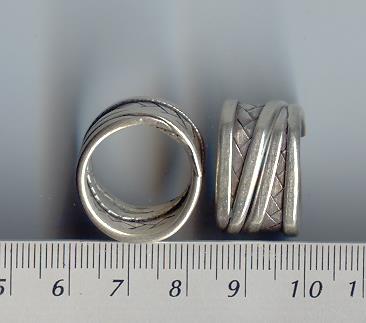 Thai Karen Hill Tribe Silver Woven Ring RR017 