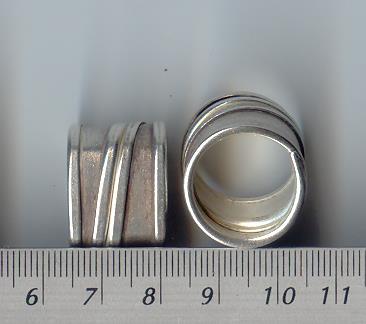 Thai Karen Hill Tribe Silver Plain Wrapped Ring RR018 