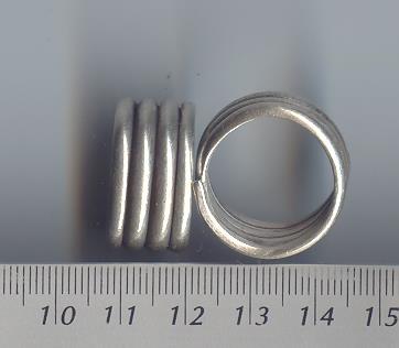 Thai Karen Hill Tribe Silver Plain Wire Ring RR072 