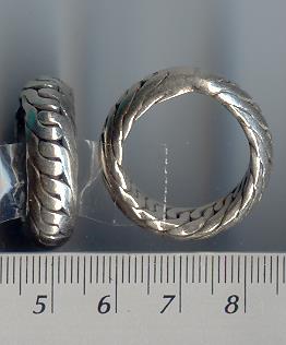 Thai Karen Hill Tribe Silver Puzzle Ring RR105 