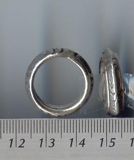 Thai Karen Hill Tribe Silver Eye Printed Ring RR115 
