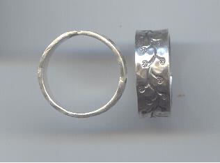Thai Karen Hill Tribe Silver Ring RR176