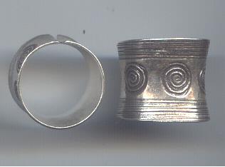 Thai Karen Hill Tribe Silver Ring RR180