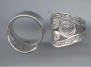 Thai Karen Hill Tribe Silver Ring RR181