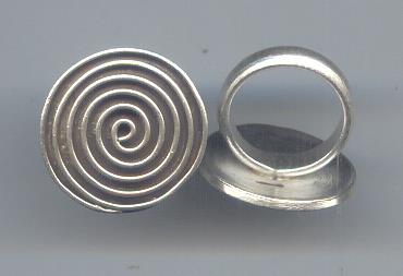 Thai Karen Hill Tribe Silver Ring RR199