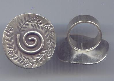 Thai Karen Hill Tribe Silver Ring RR222