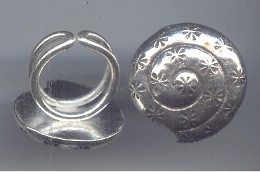 Thai Karen Hill Tribe Silver Ring RR259