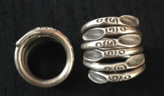 Thai Karen Hill Tribe Silver Ring RR311