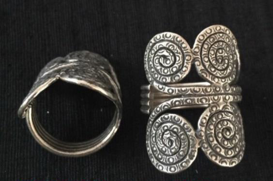 Thai Karen Hill Tribe Silver Ring RR339