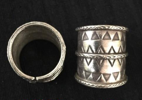 Thai Karen Hill Tribe Silver Ring RR375