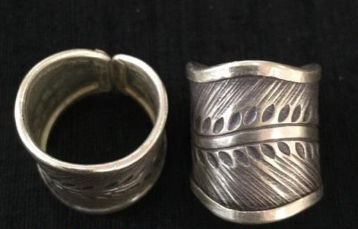 Thai Karen Hill Tribe Silver Ring RR376