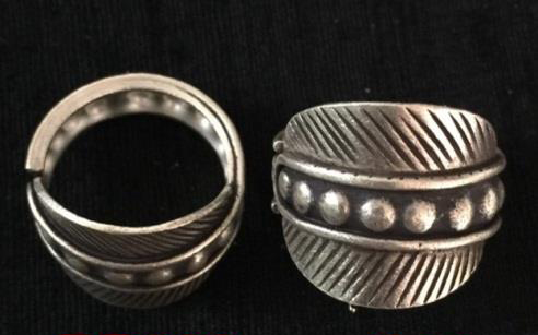 Thai Karen Hill Tribe Silver Ring RR388