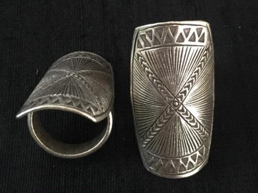 Thai Karen Hill Tribe Silver Ring RR393