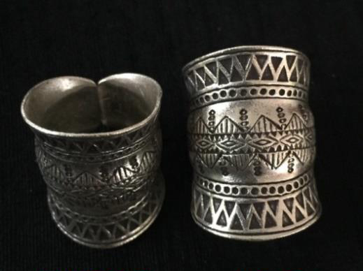 Thai Karen Hill Tribe Silver Ring RR395