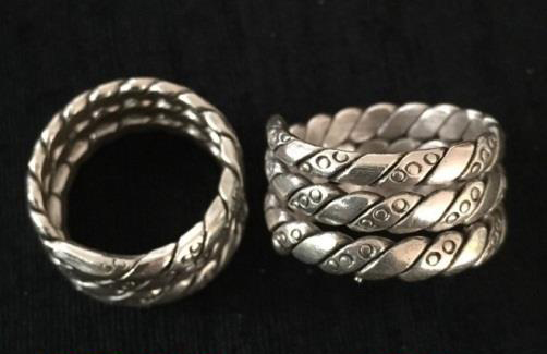 Thai Karen Hill Tribe Silver Ring RR410