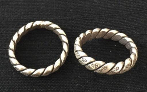 Thai Karen Hill Tribe Silver Ring RR412