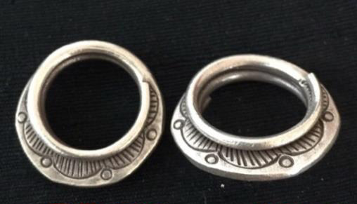 Thai Karen Hill Tribe Silver Ring RR425