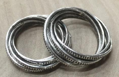 Thai Karen Hill Tribe Silver Ring RR457