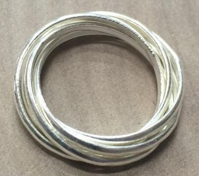 Thai Karen Hill Tribe Silver Ring RR471