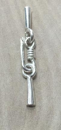 Thai Karen Hill Tribe Toggles and Findings Silver TG153 